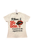 I Love His Stix T-Shirt | She Loves My Stix Apparel